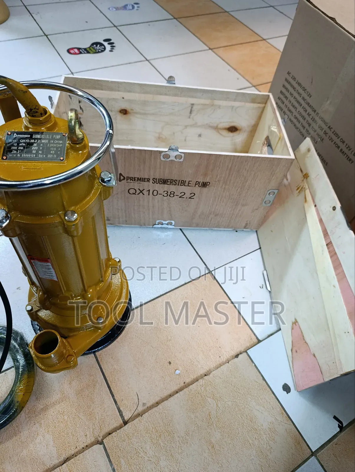 3hp Premier Electric Submersible Pump /3hp Mining Submersible