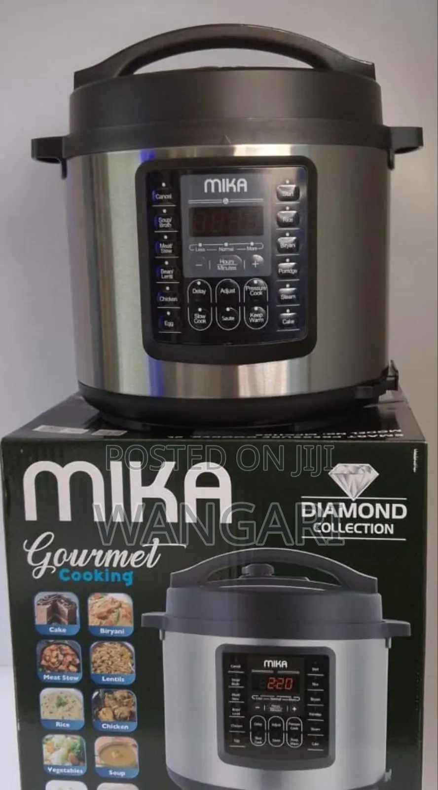 Mika Pressure Cooker 6litres.