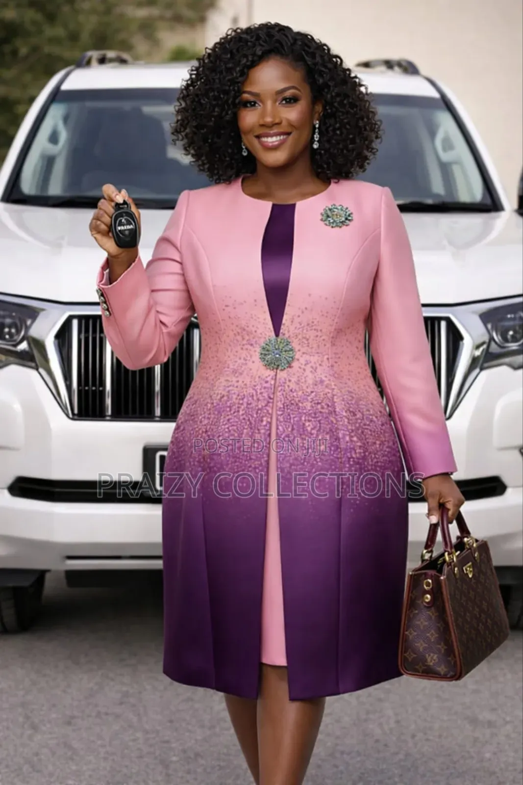 Elegant Royal 2 in 1 Dress N Coat