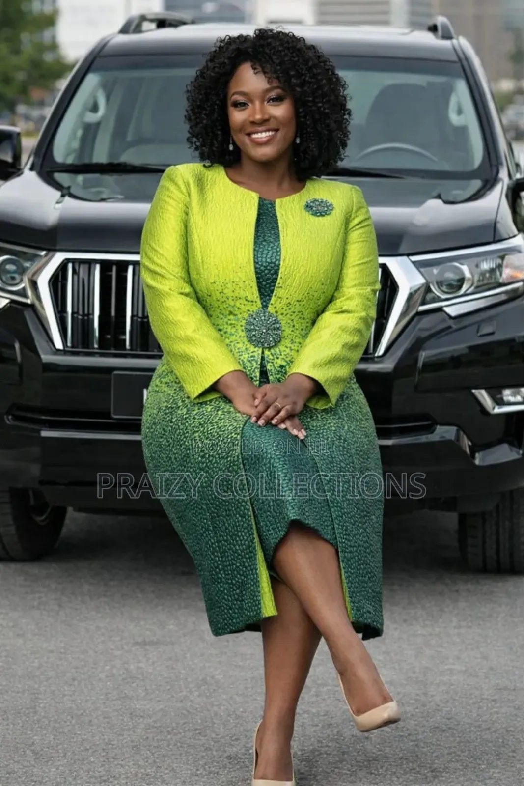 Elegant Royal 2 in 1 Dress N Coat