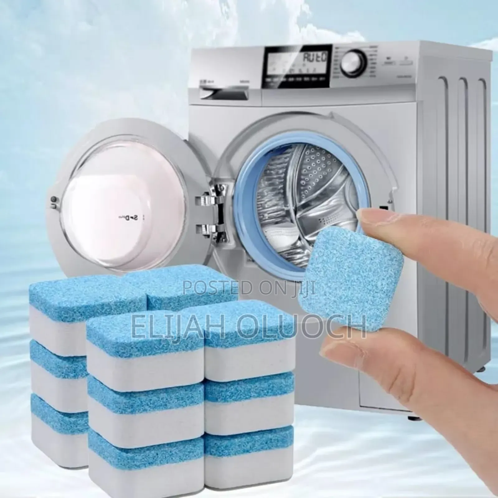 12pc Pack Of Washing Machine Cleaning Tablets