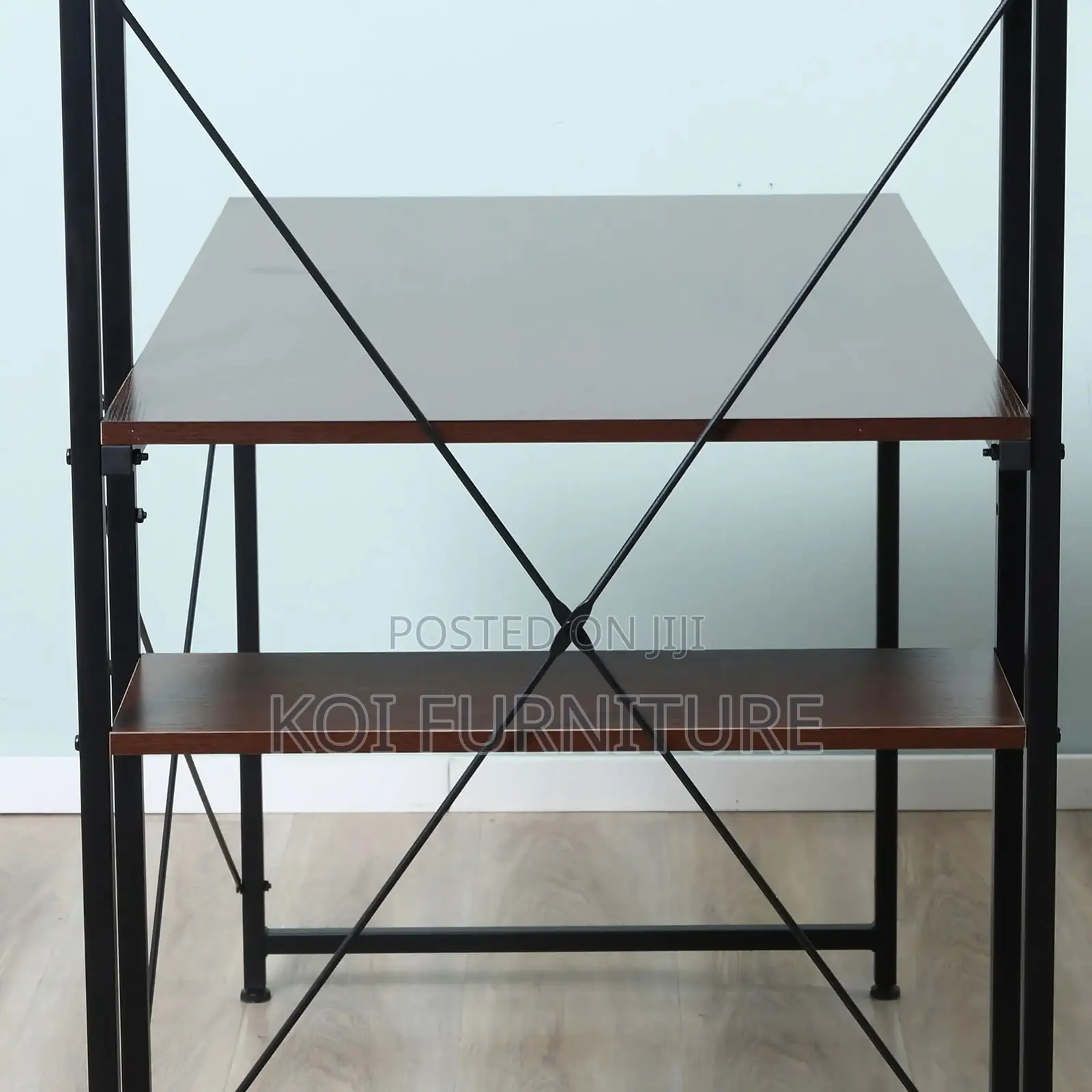 Office Desk : Office Computer Desk With Storage Shelves