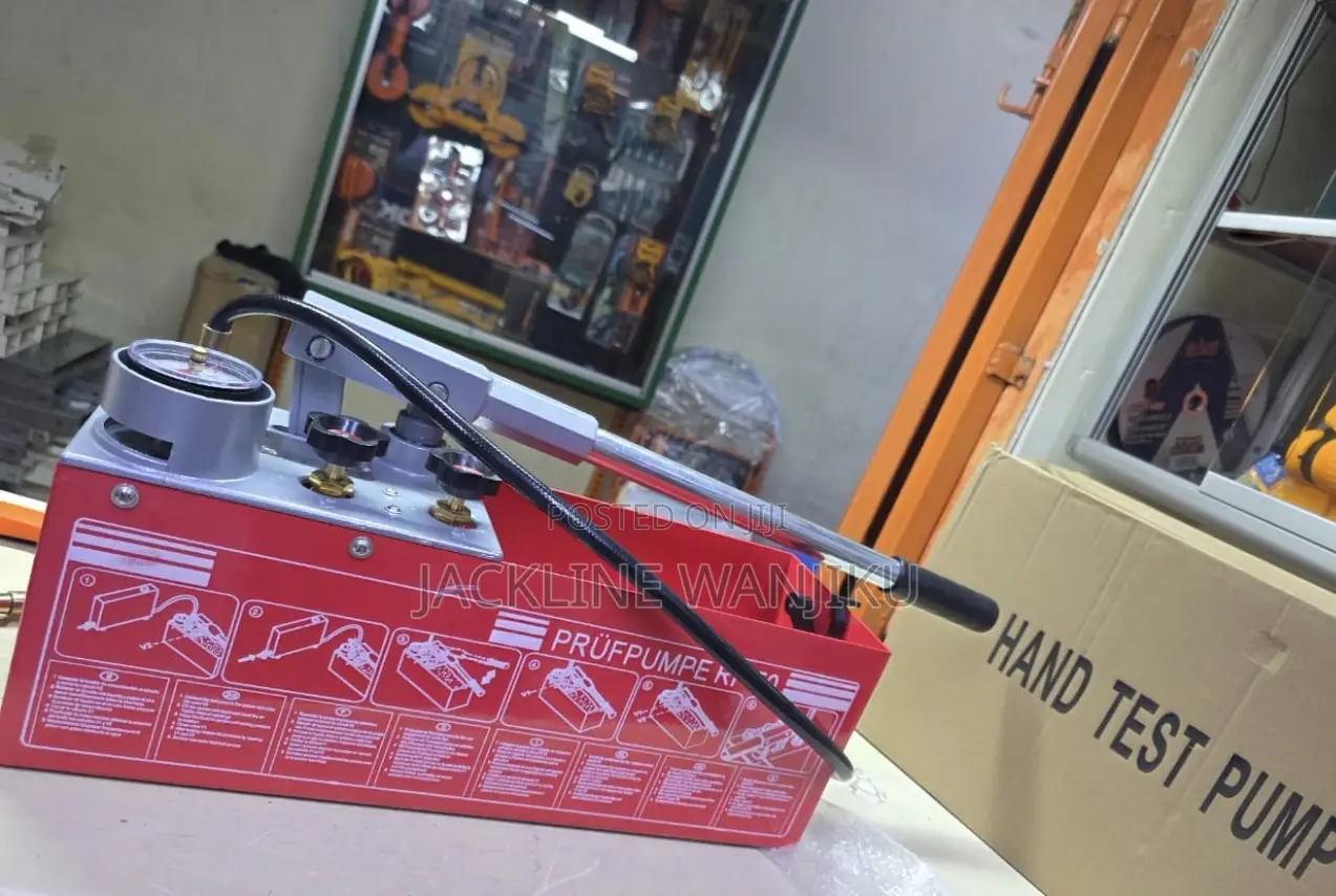 Hand Pressure Test Machine / Guaranteed Pressure Test Machine