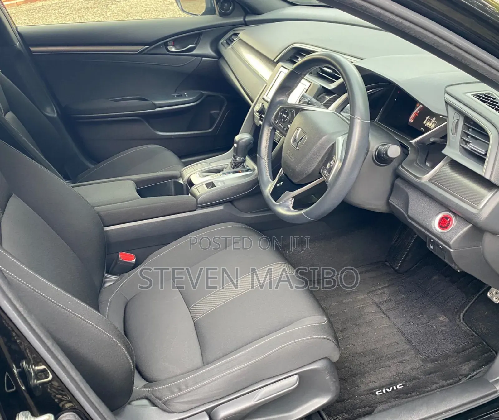 Honda Civic Sport Sedan 2019 Black