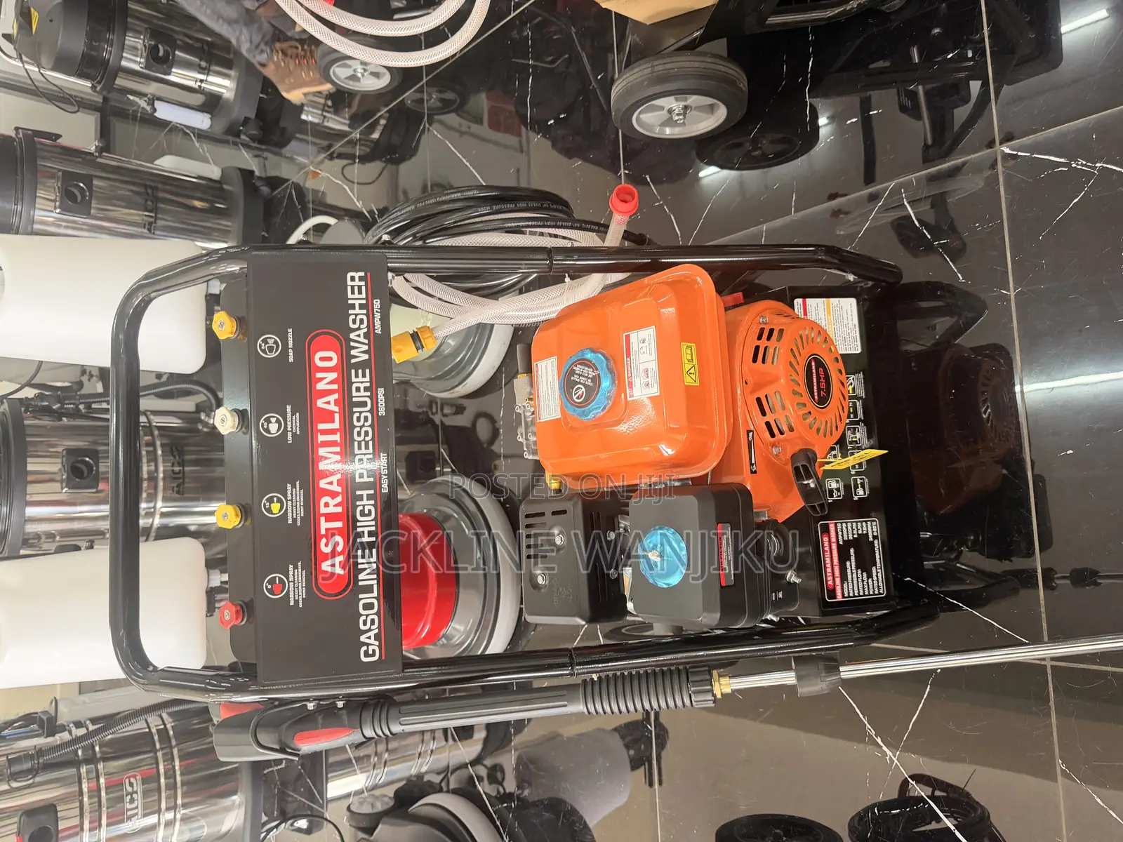 New Gasoline High Pressure Washer Machine/ Petrol Carwash Machine