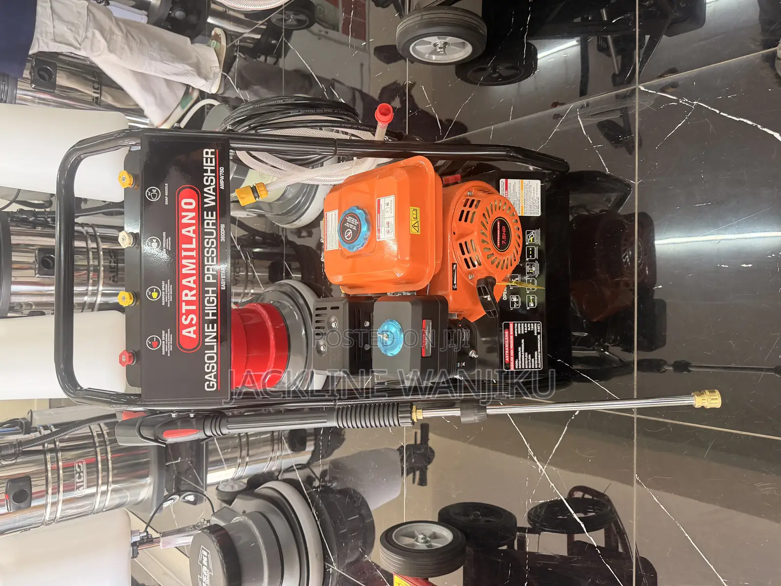New High Pressure Washer Machine Gasoline/ Carwash Machine