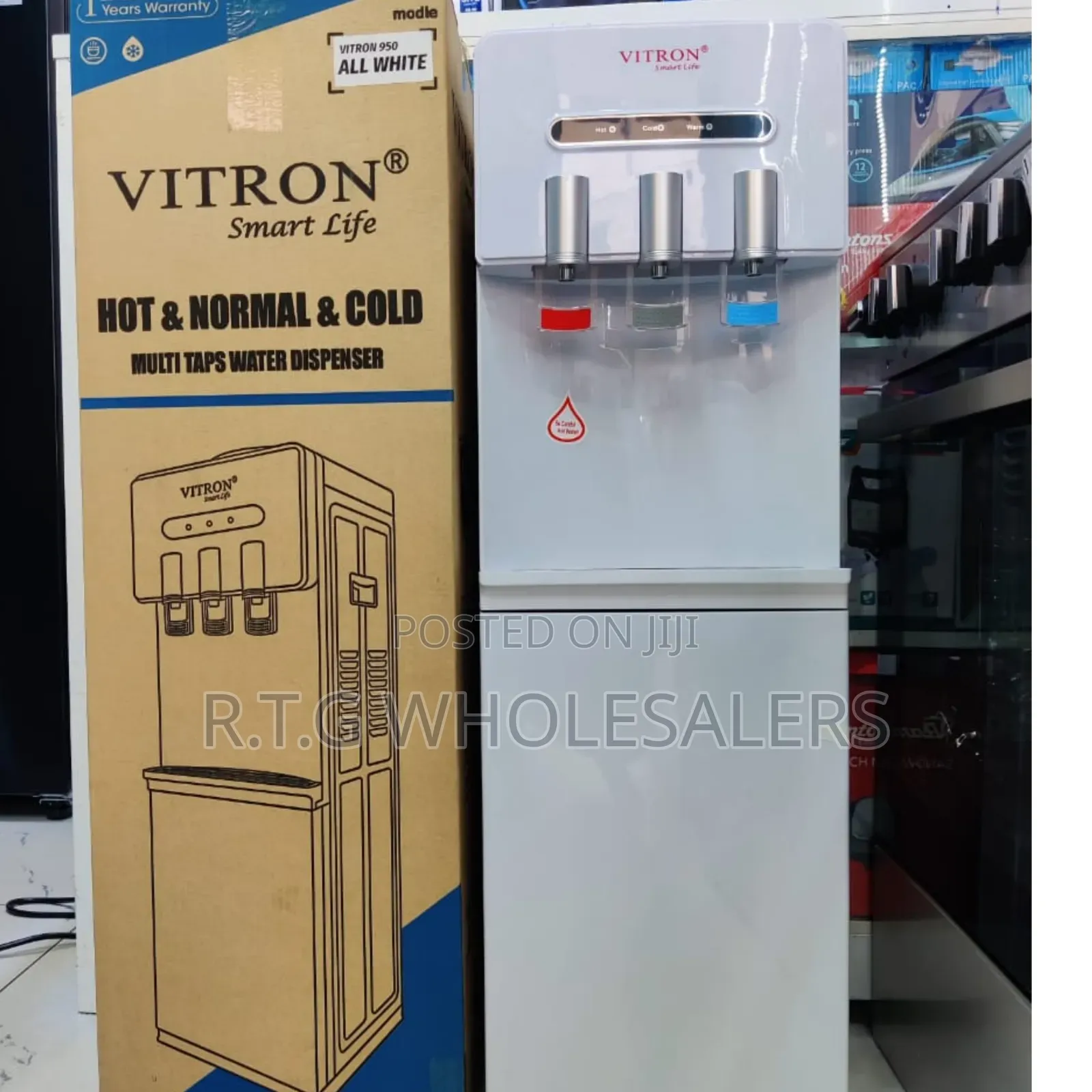 Vitron Freestanding Hot, Cold Normal Water Dispenser