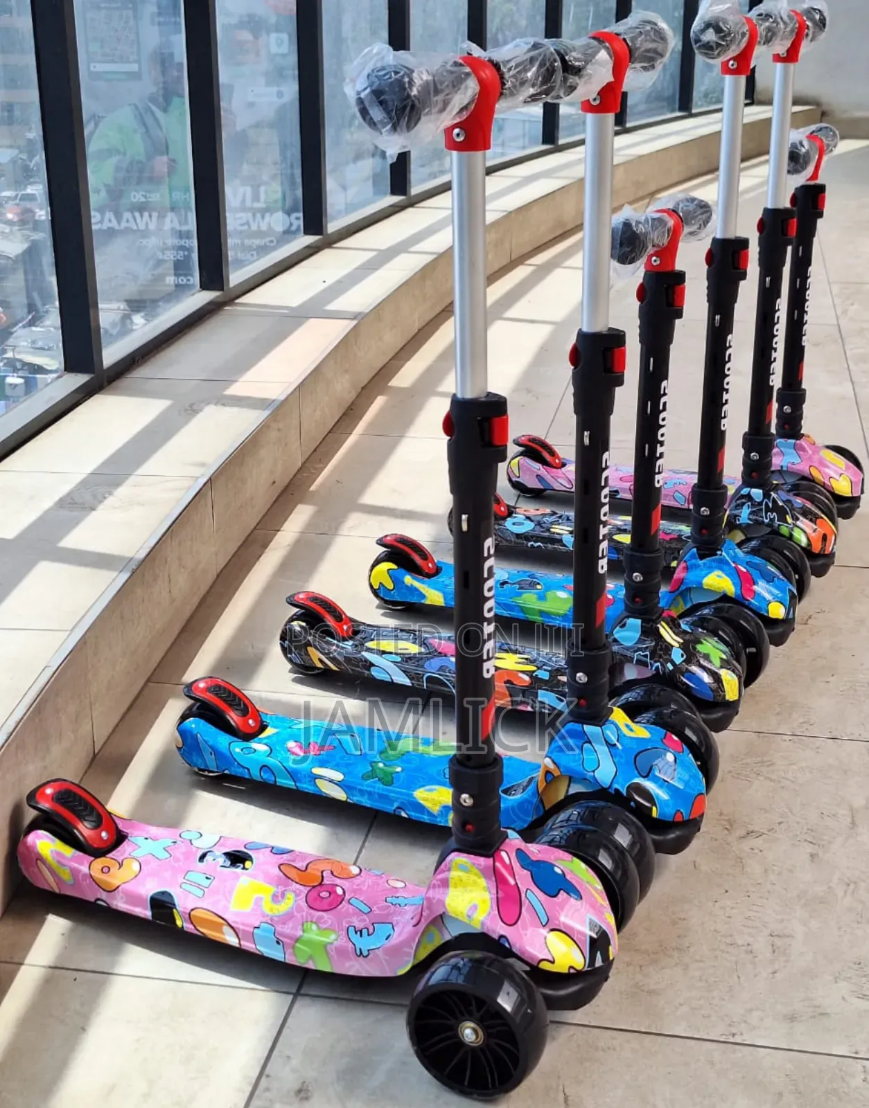 Kids 3-Wheel Scooter for Ages 3–12 –G