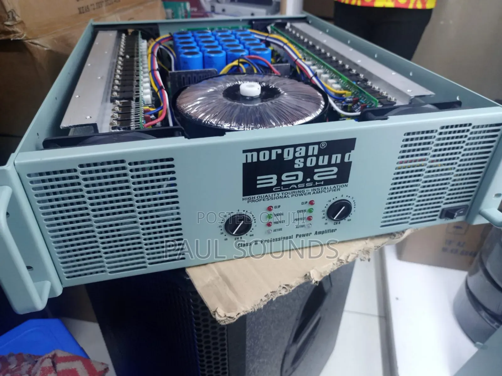 Morgan Sound 39.2 Class-H Professional Power Amplifier