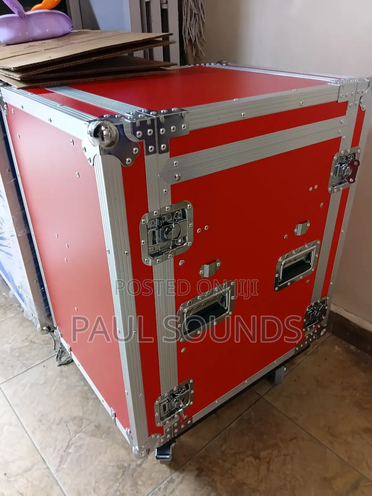 Professional 12 U Flight Case With Wheels – Heavy Duty Road Case