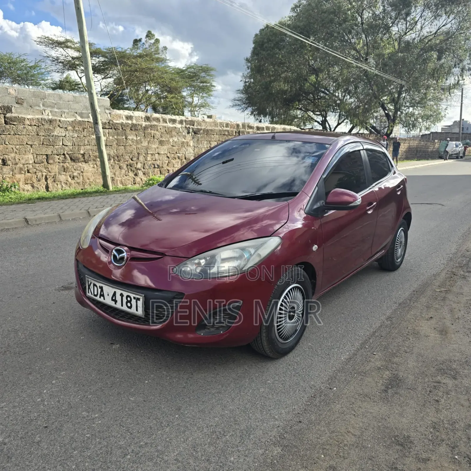 Mazda Demio 2014 Maroon