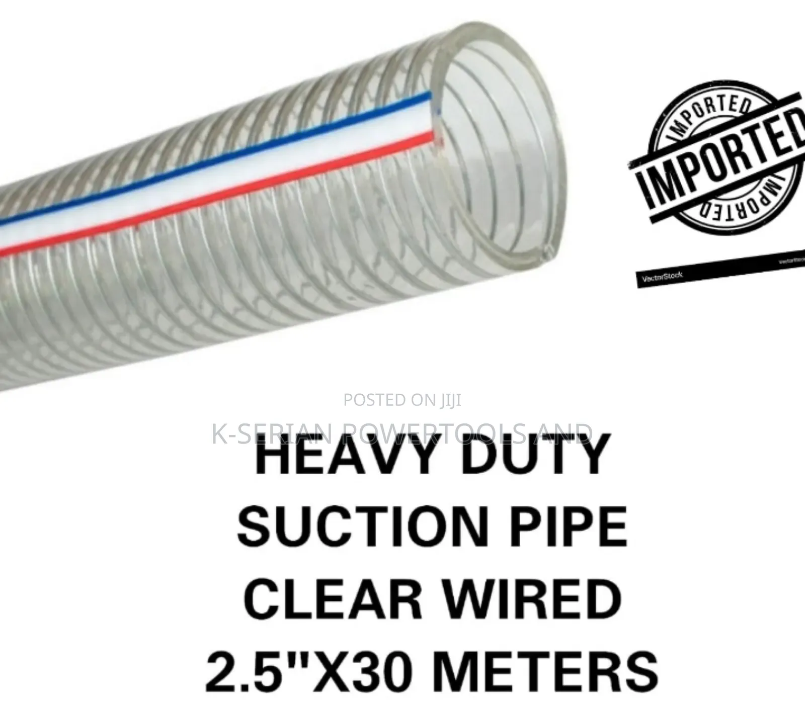 Imported 2.5"×30 Metres Sunction Pipe/Sunction Pipe