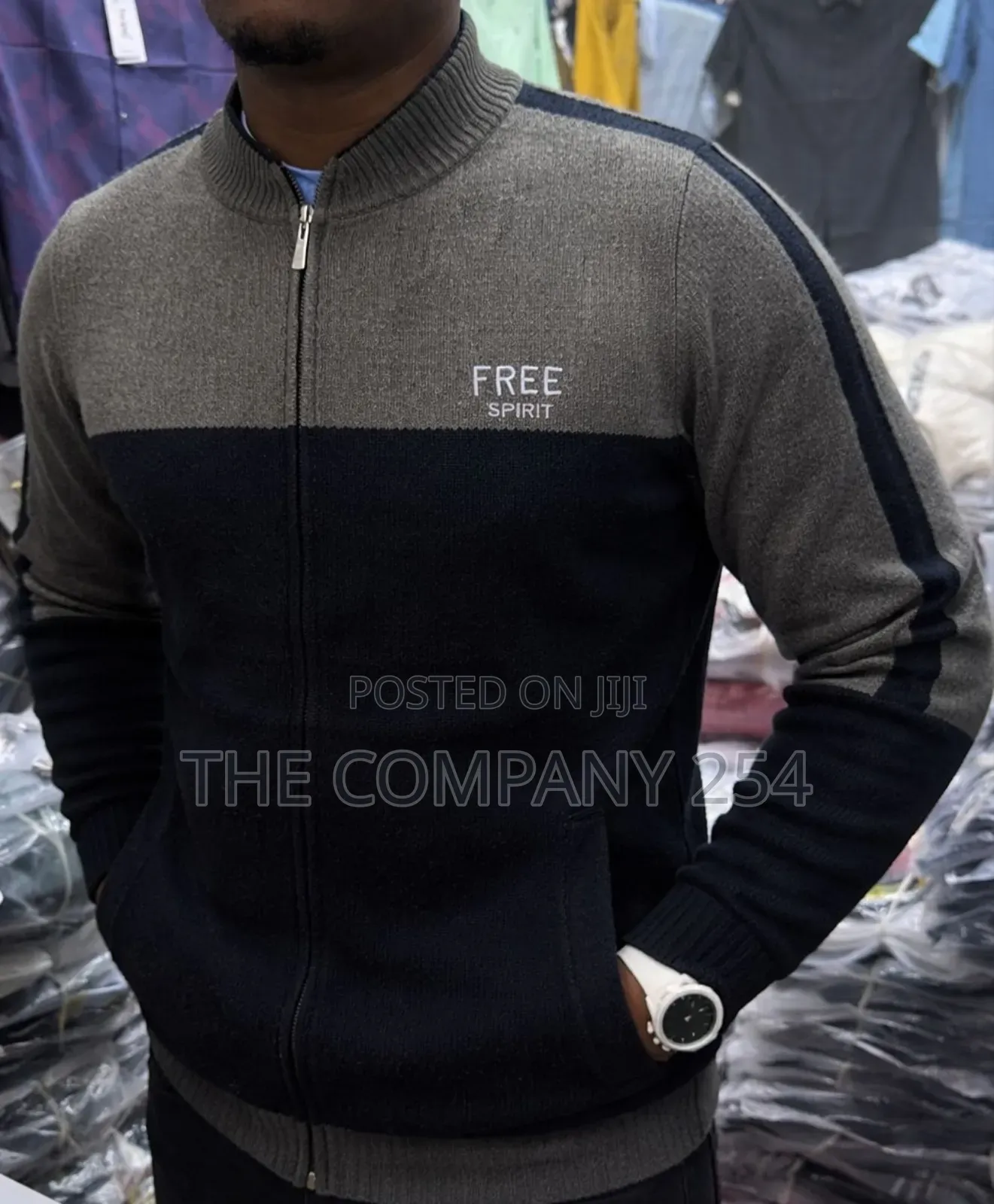 Quality Wollen Zipper Warm All Weather Casual Formal Sweaters
