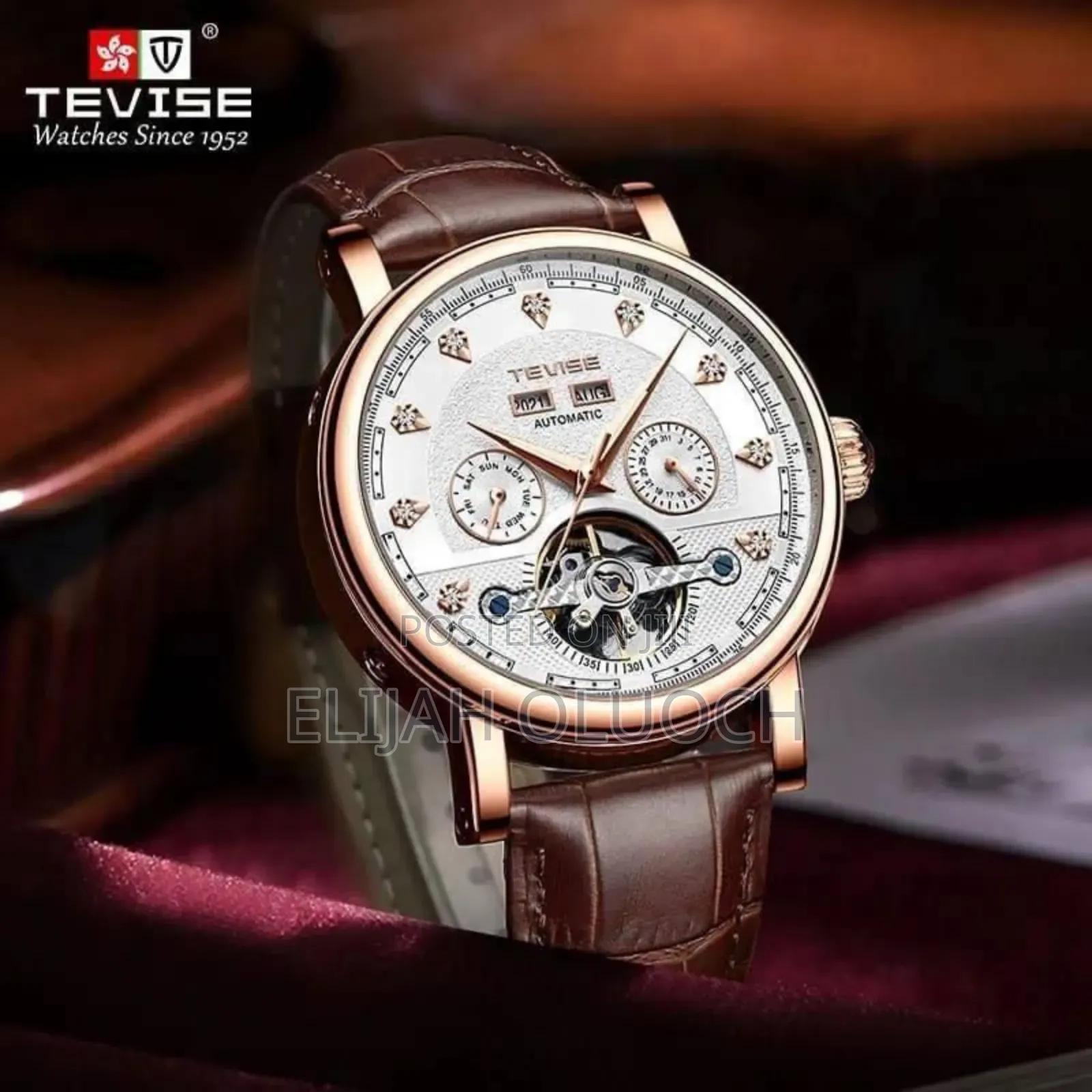 Tevise Full Calendar Automatic Gents Watch