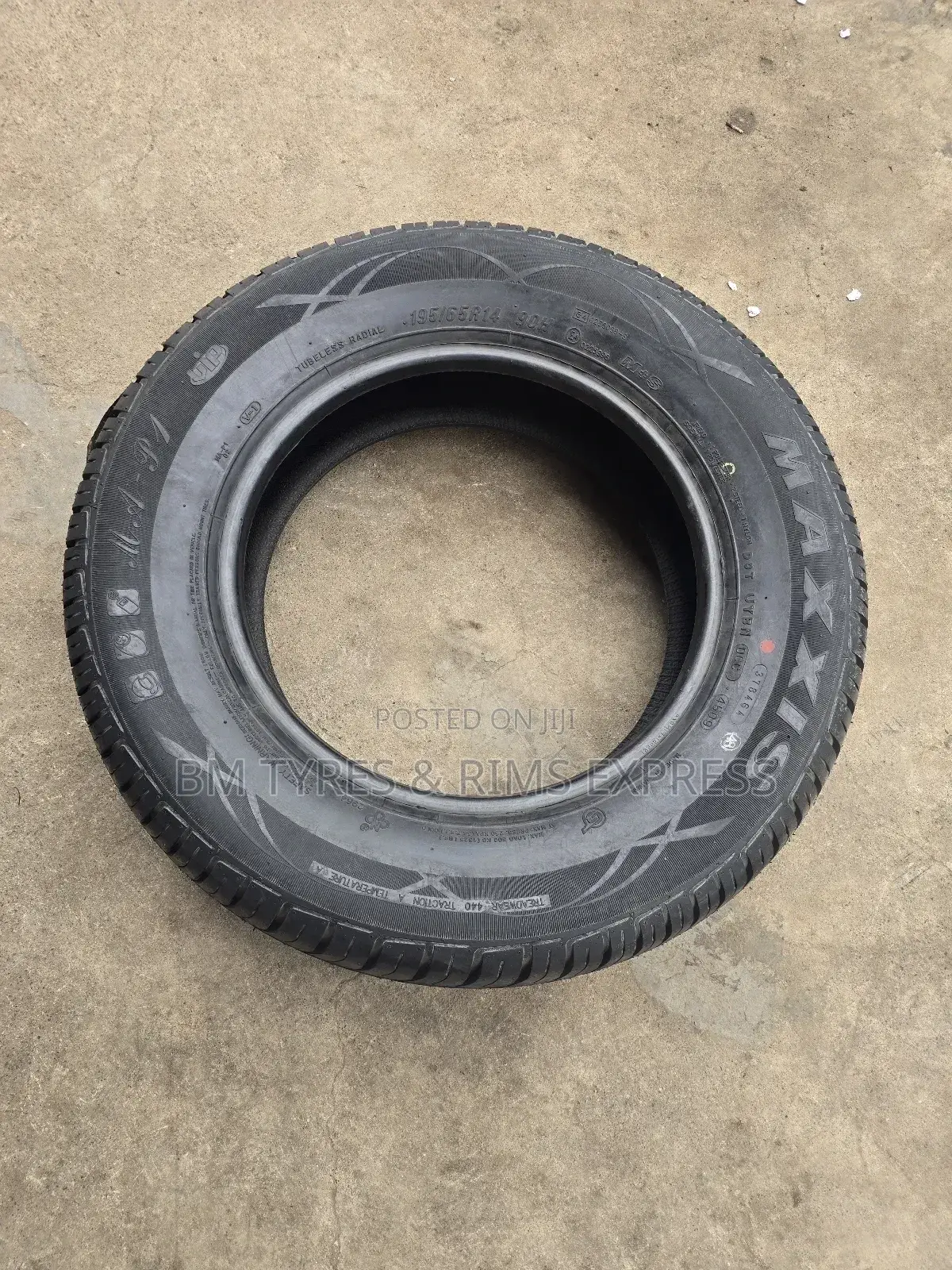 195/65 R14 Maxxis Tyres.