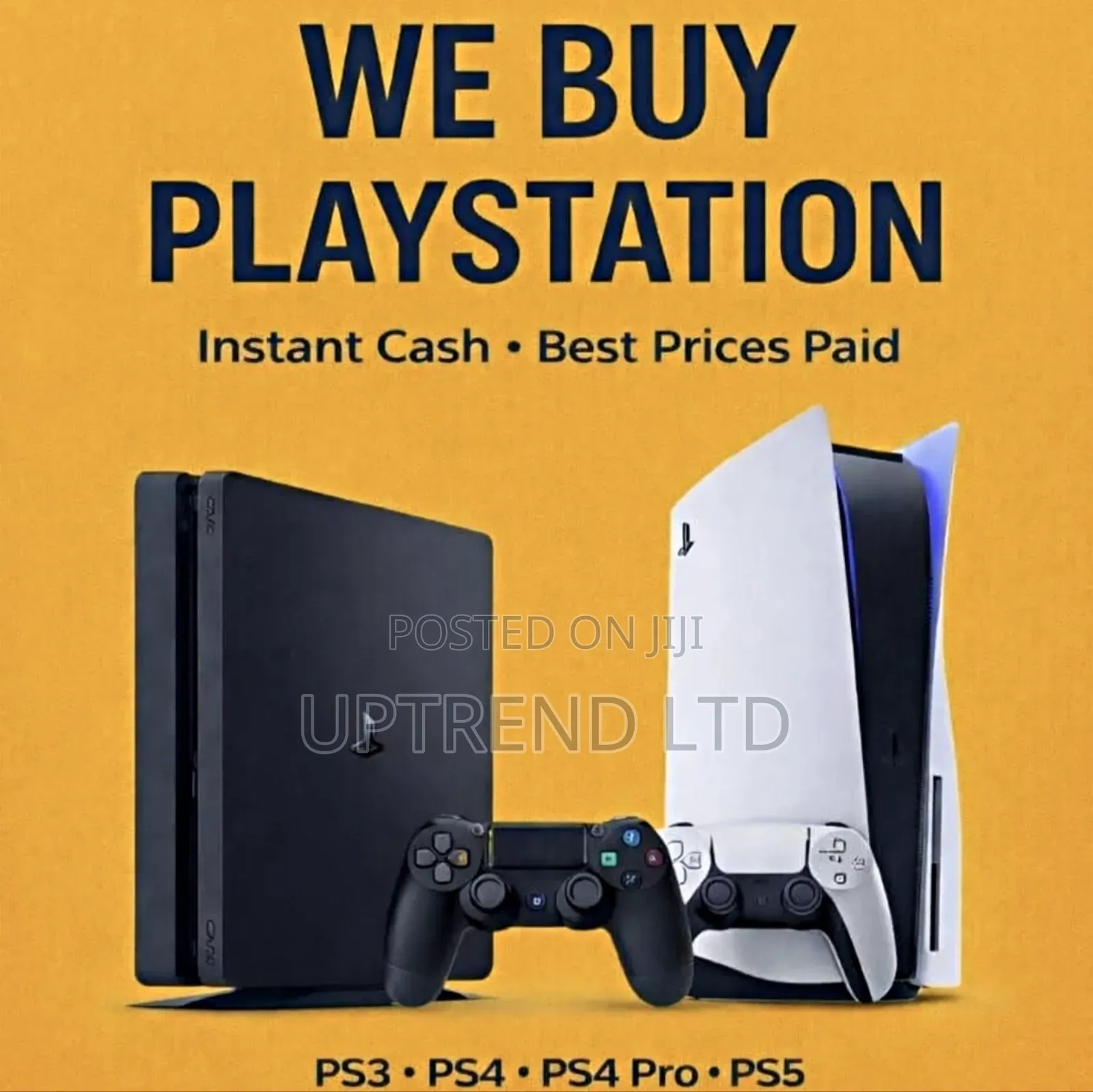 Tired of Your Old Playstation ,We Buy Them