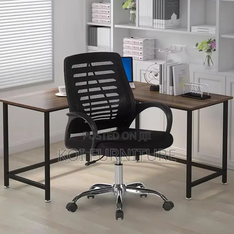 Office Chair : Medium Back Mesh Office Chair