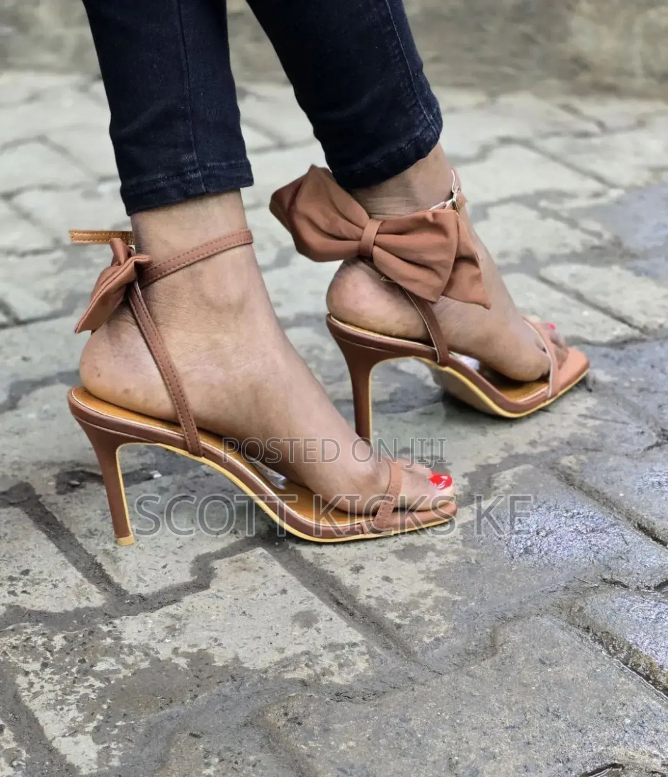 Elegant Bowtie Stilletto Heels