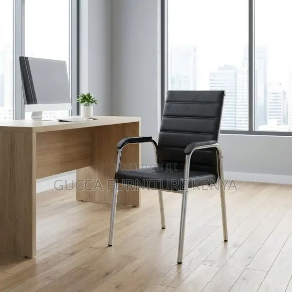 Executive Leather Mid-back Conference Chair