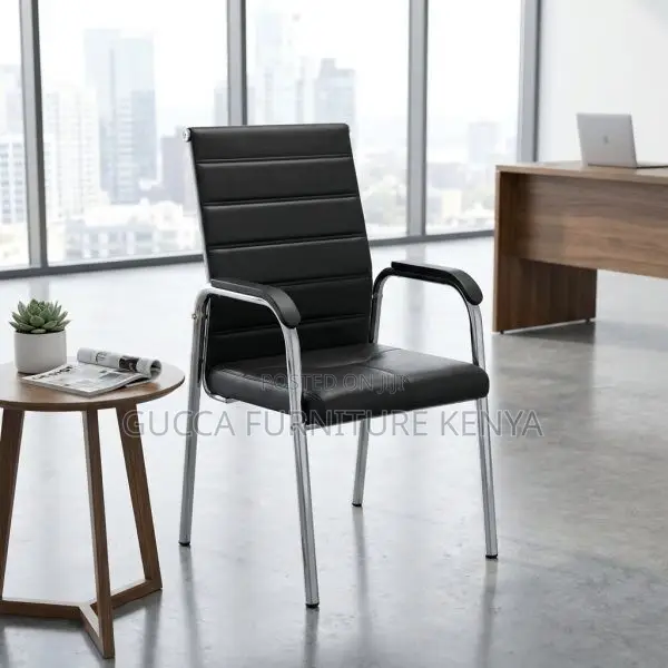 Executive Leather Mid-back Conference Chair