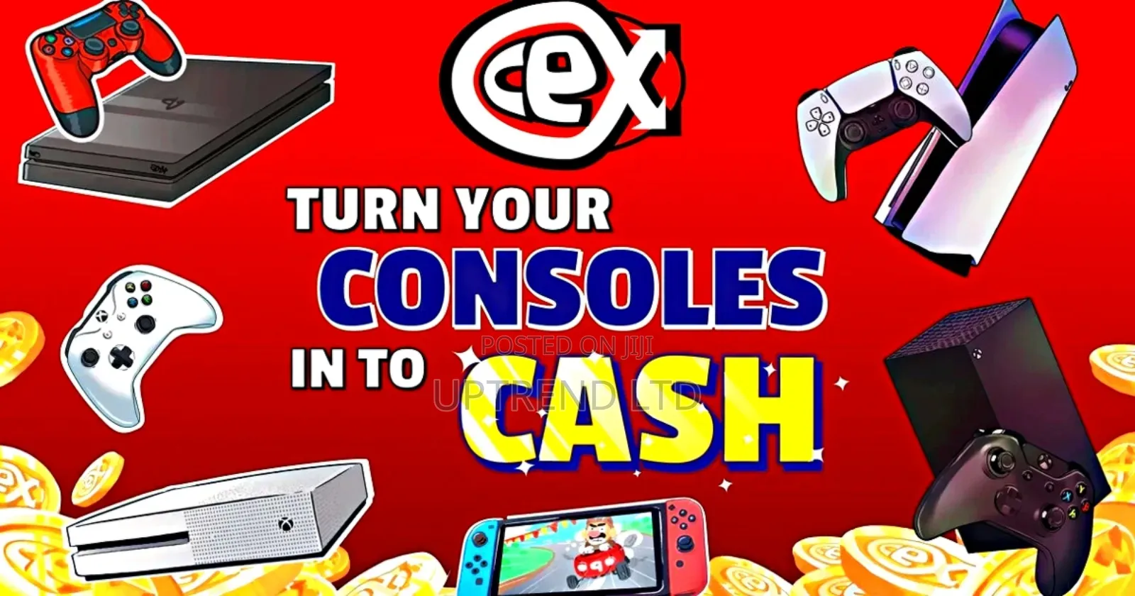 Turn Your Console Into Cash . Playstation .Nintendo .Xbox