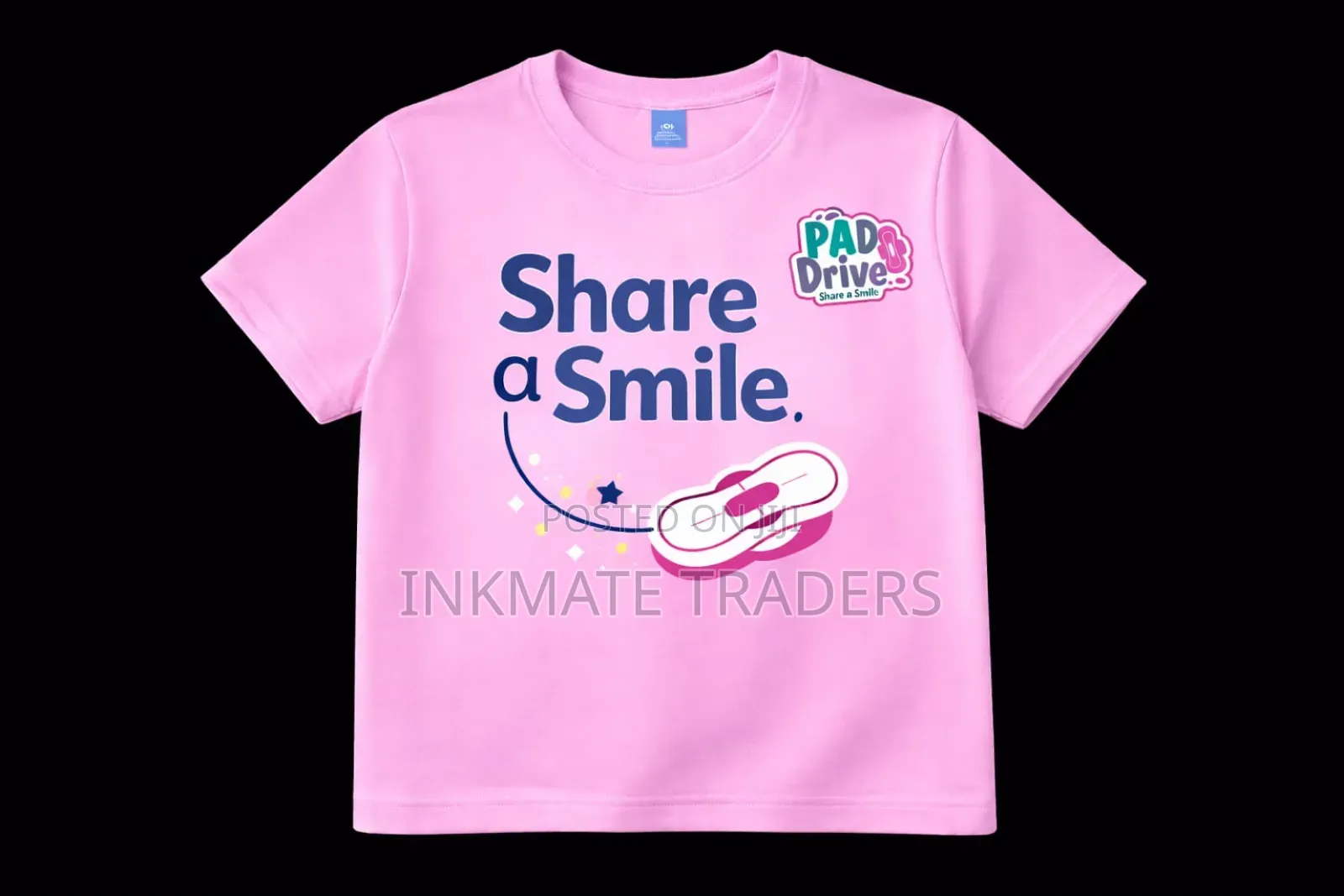 No Cut, Round Neck T-Shirt Printing KSH 650