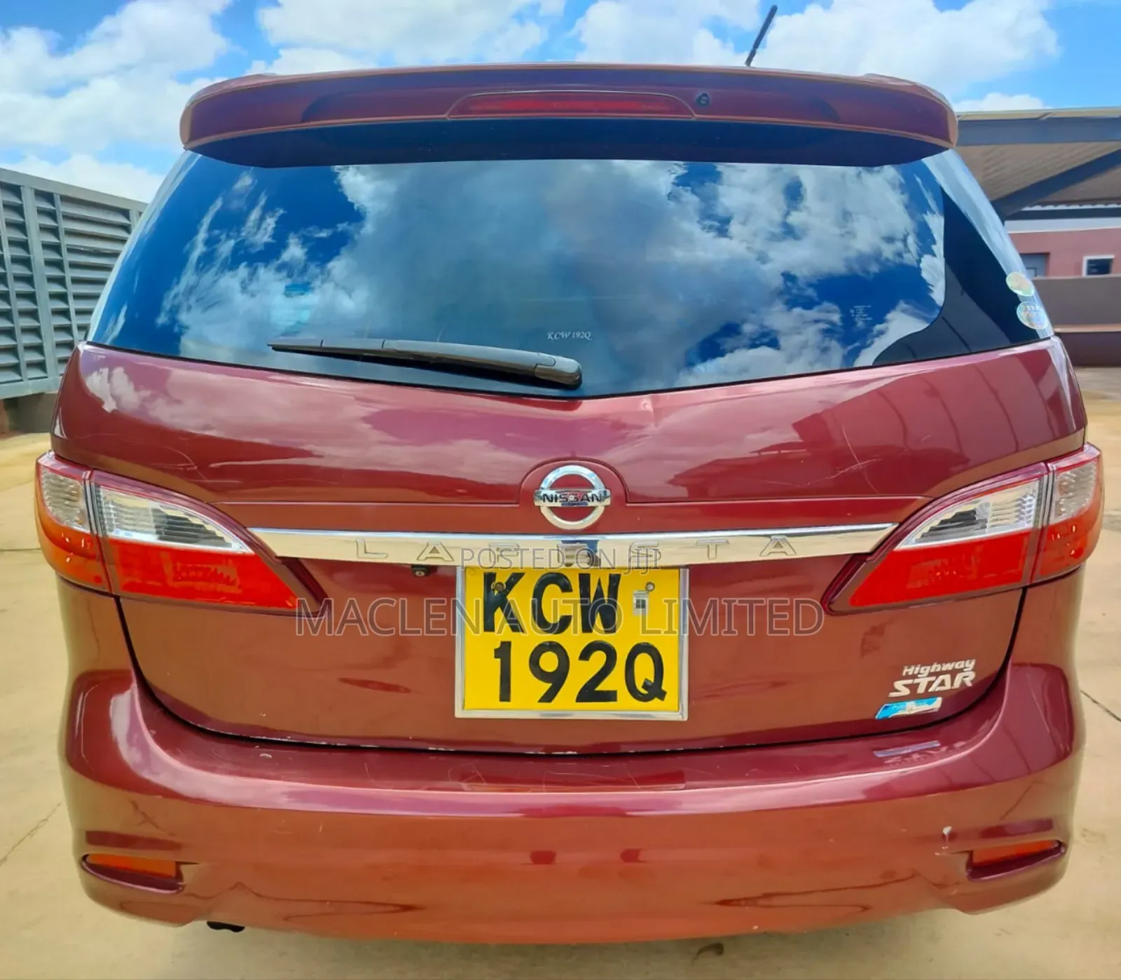 Nissan Lafesta 2012 Red