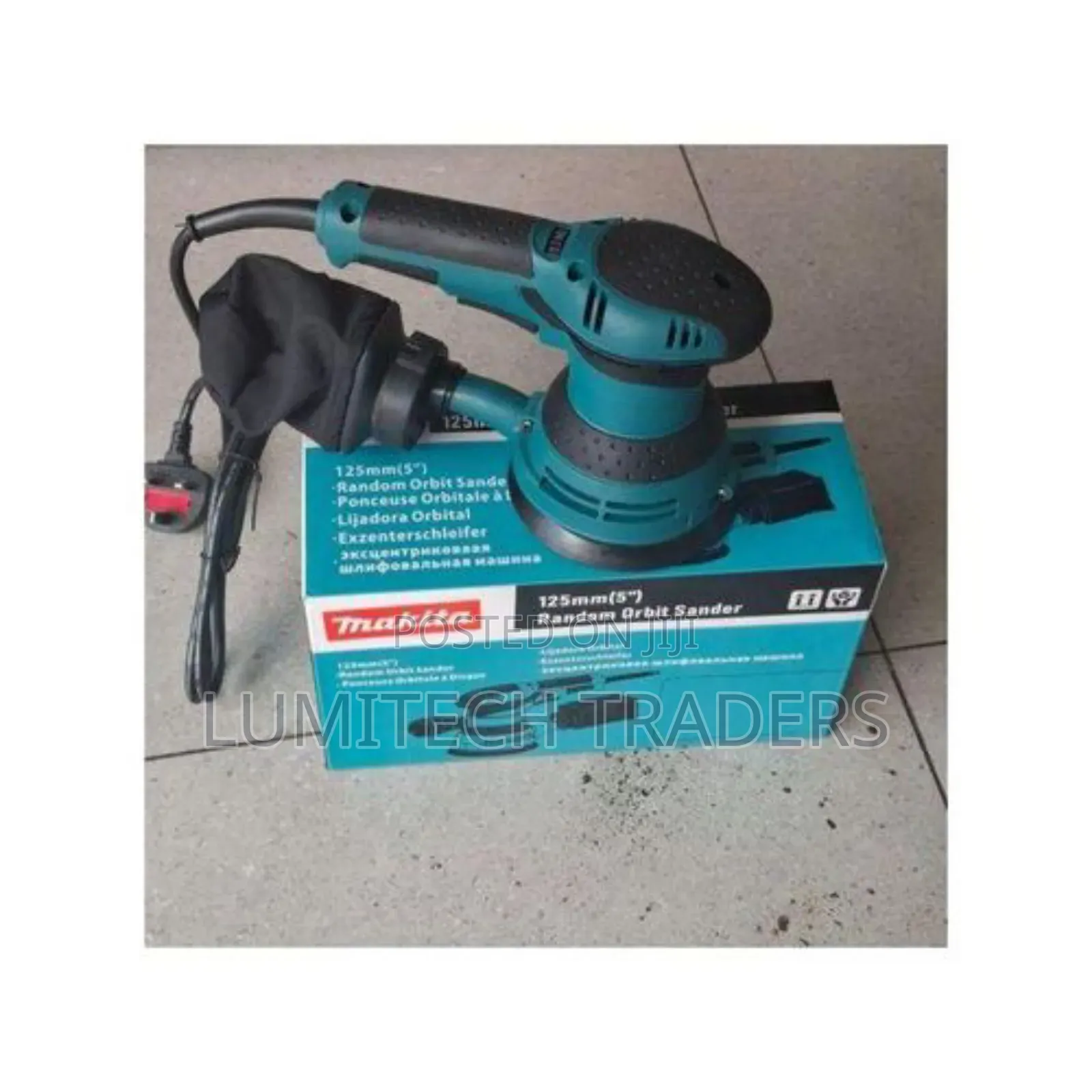 240 Watts Makita 5" Sander With Dust Bag