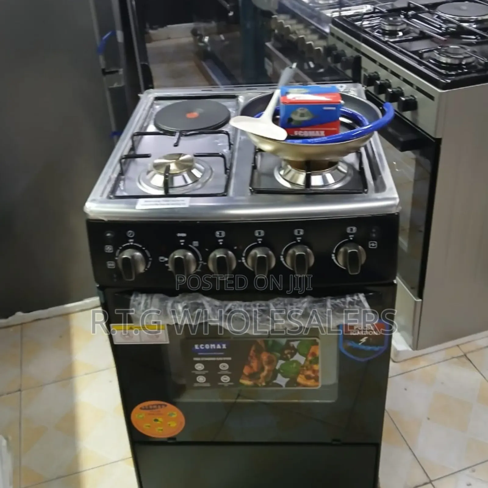 55 Ecomax 3+1 Gas + Electric Standing Cooker