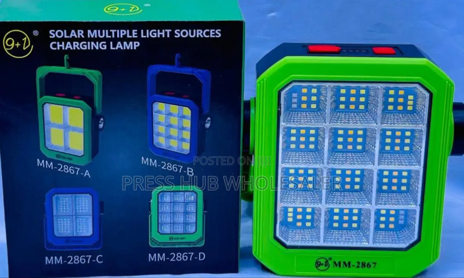 Solar Sources Charging Lamp,