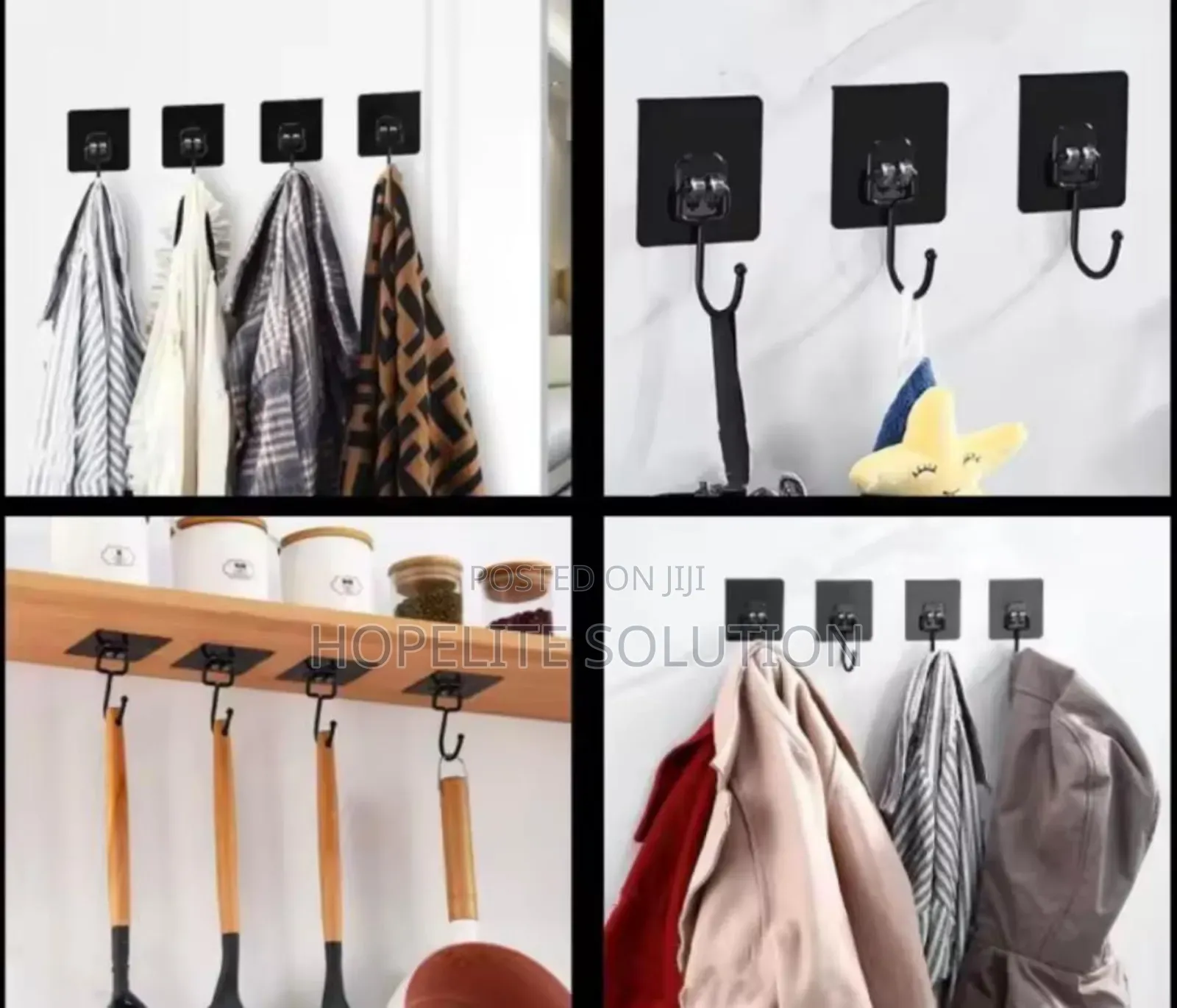 Creative Improved Quality Diy Hanging Hooks Peel Stick