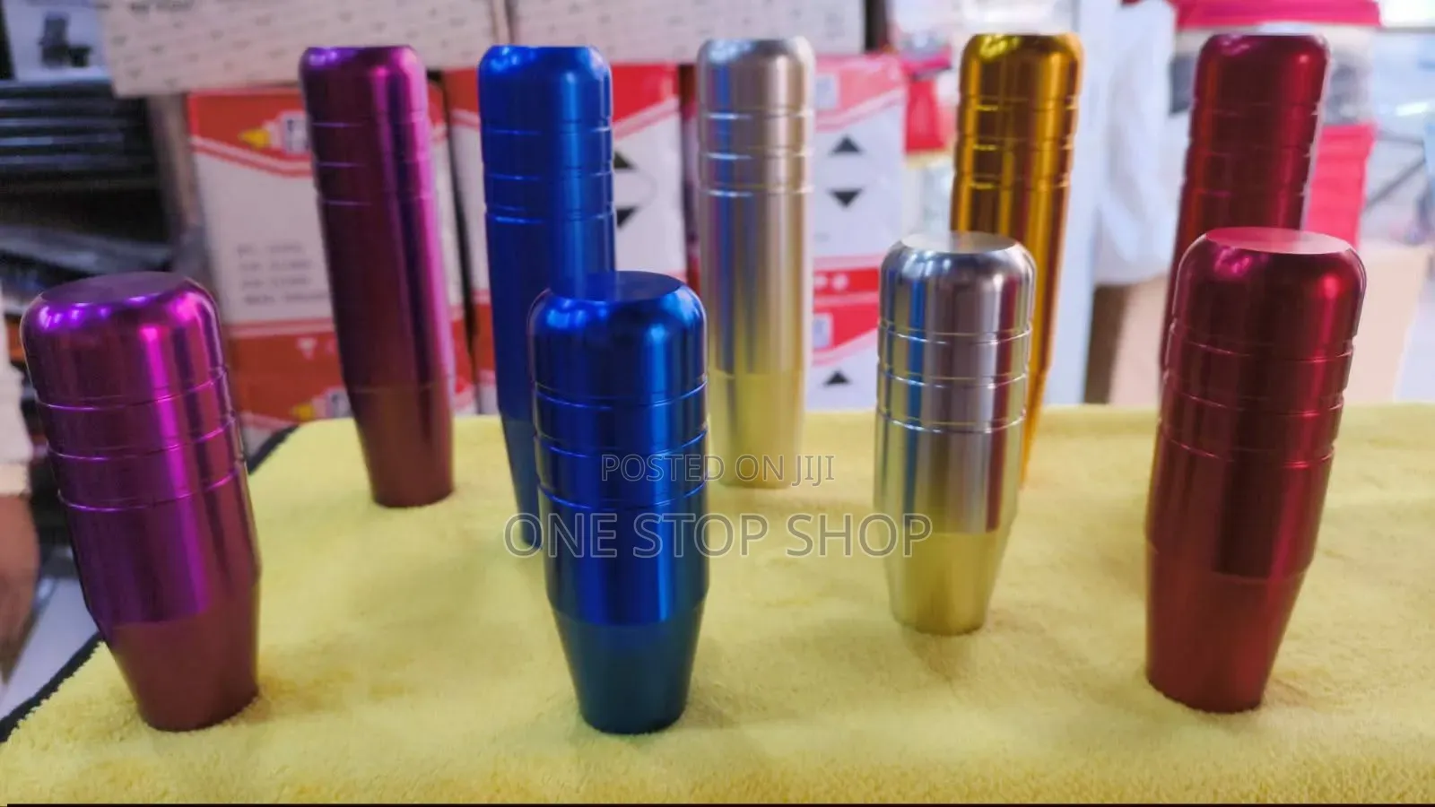 Metallic Universal Gear Shift Knob Different Colors