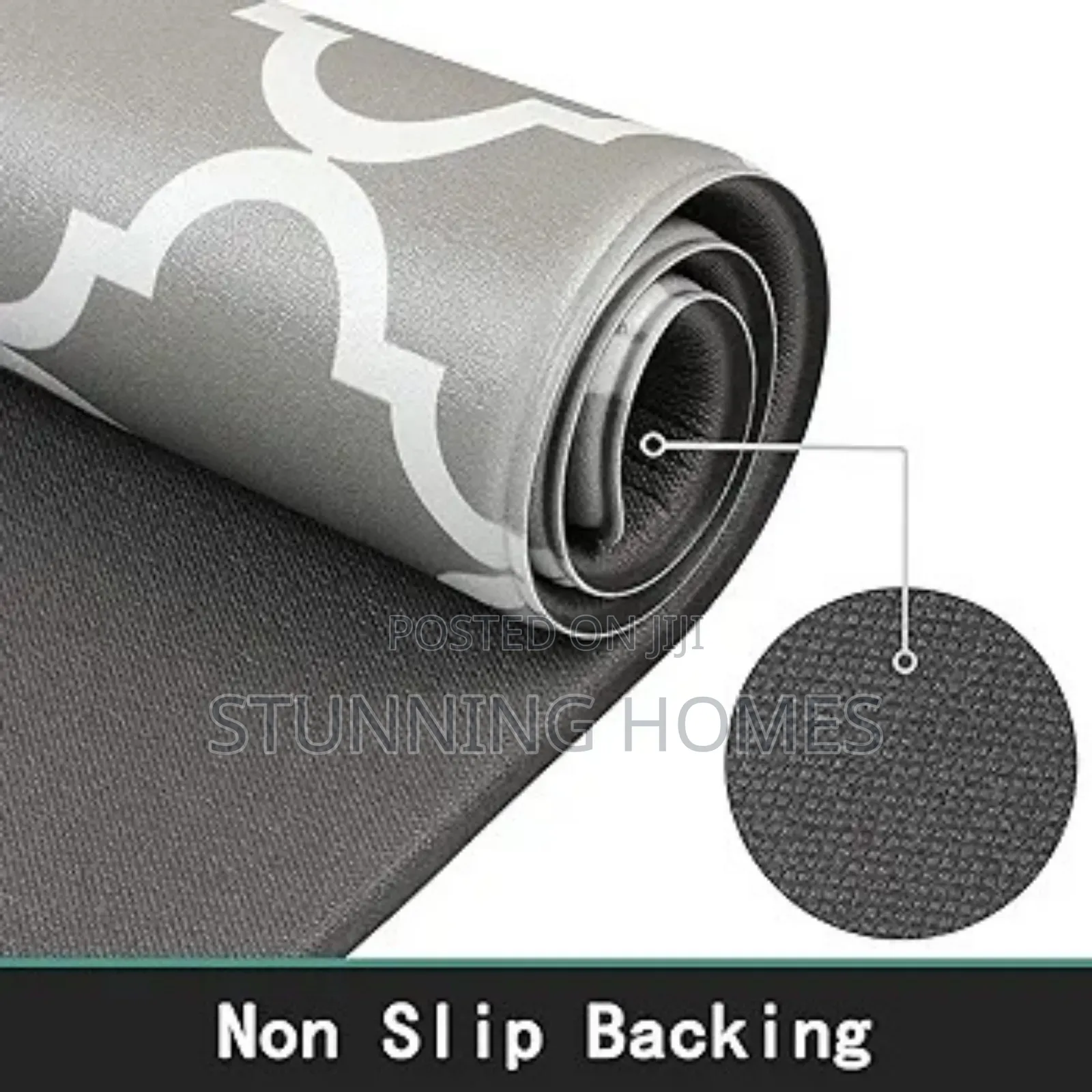 No Slip Geometric Anti Fatigue Mat