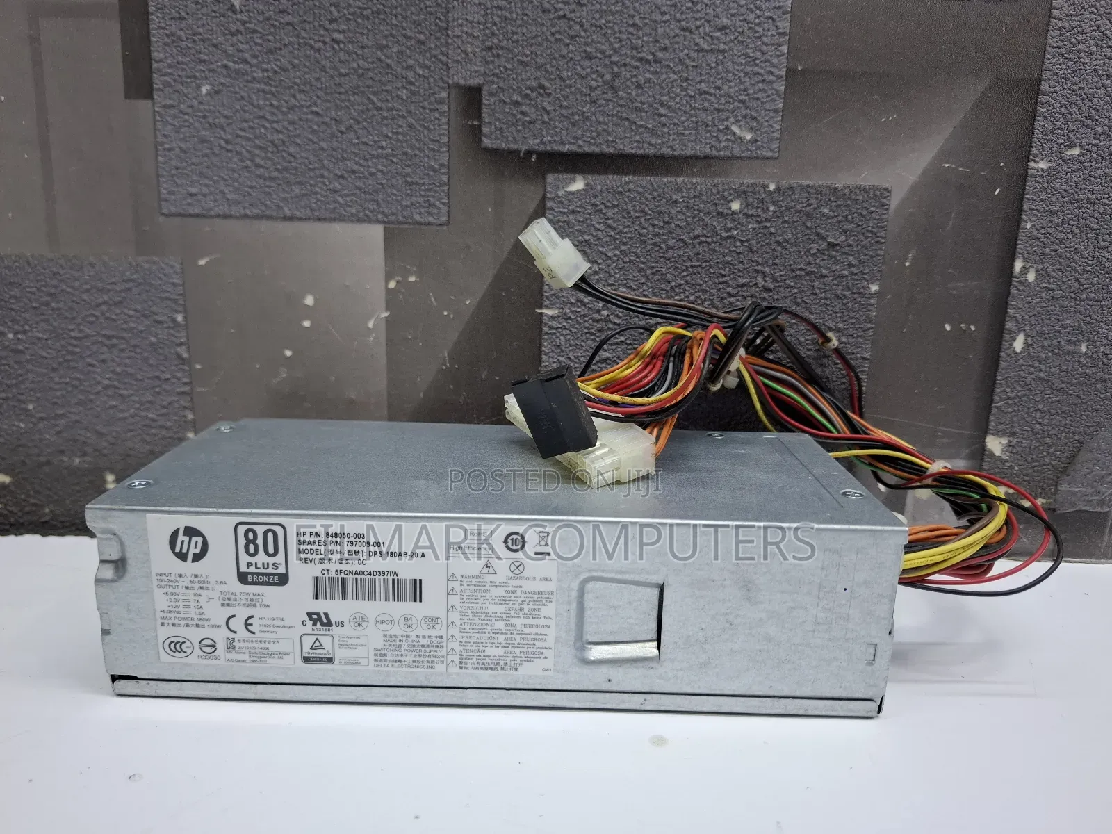 180w Psu For Prodesk 400 G3 Sff And Hp Slimline Switching Power Supply