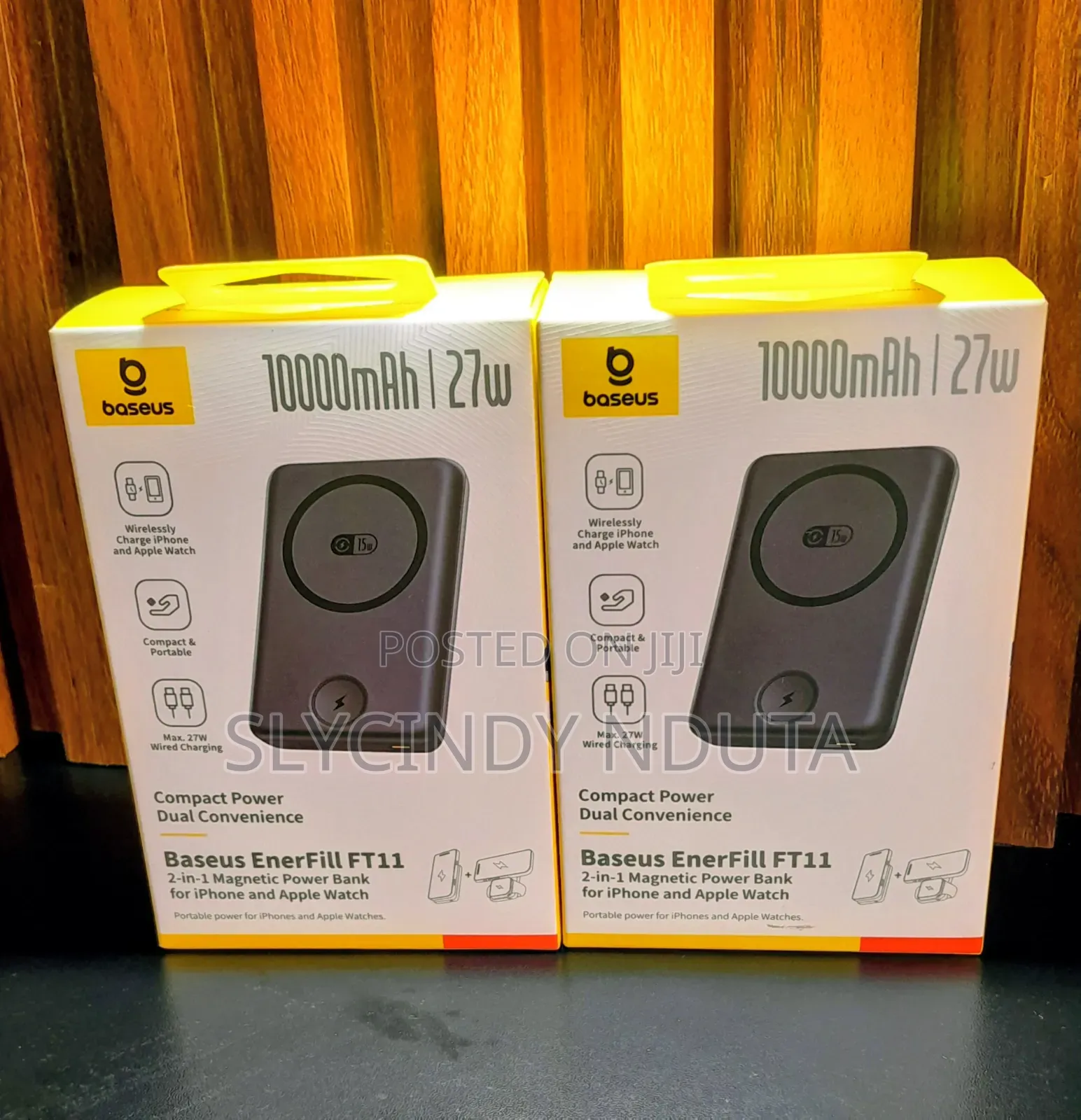 Baseus Enerfill Ft11 Magnetic Power Bank 10000mah 27w