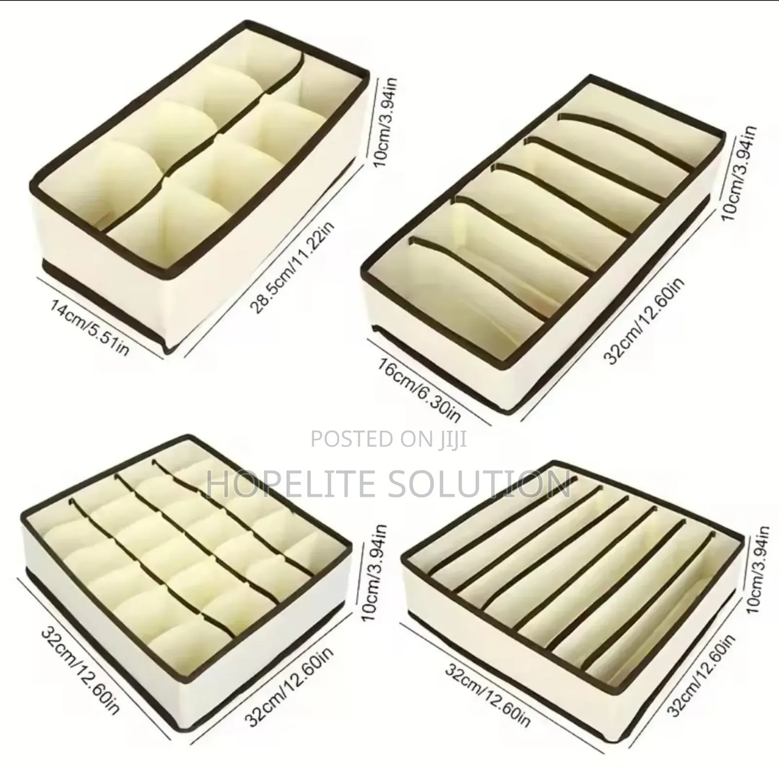 4 in 1 Under Garment Closet/ Wardrobe Organiser