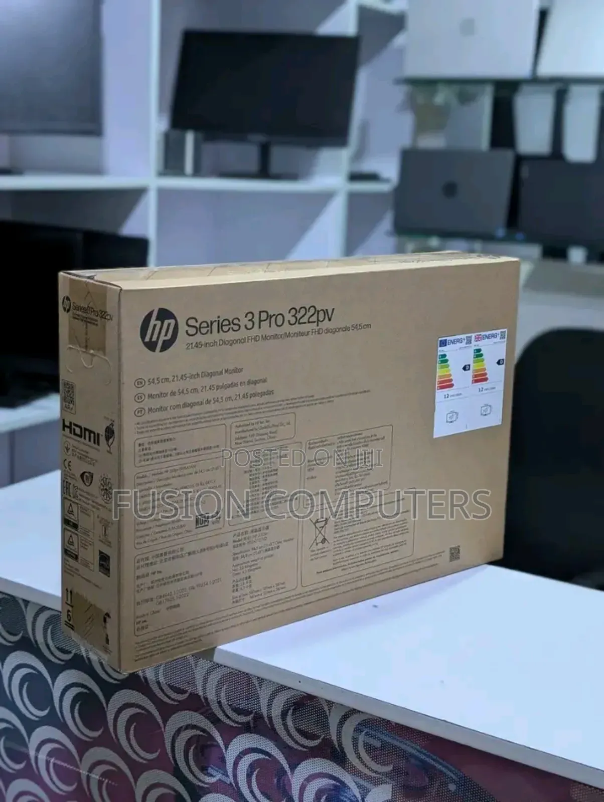 Hp 22" Series 3 Pro 322pv Fhd Monitor