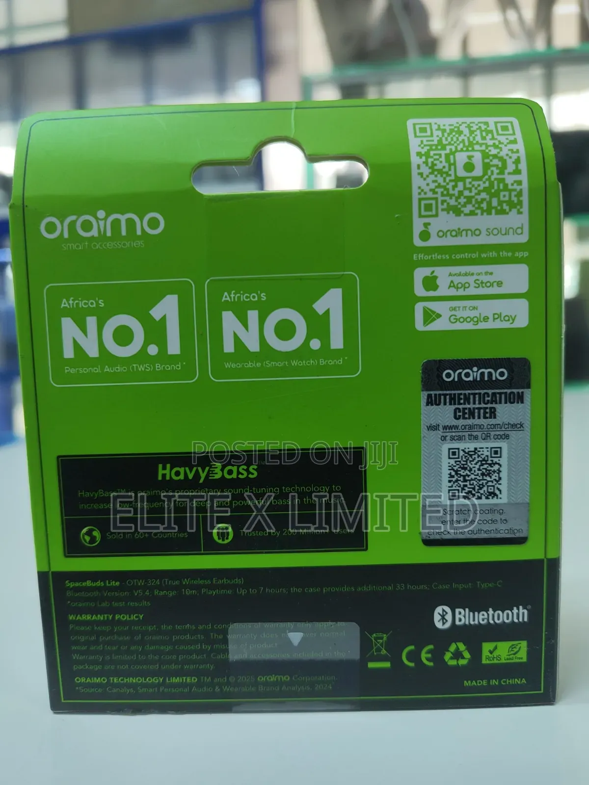 Oraimo Spacebuds Lite| Otw-324