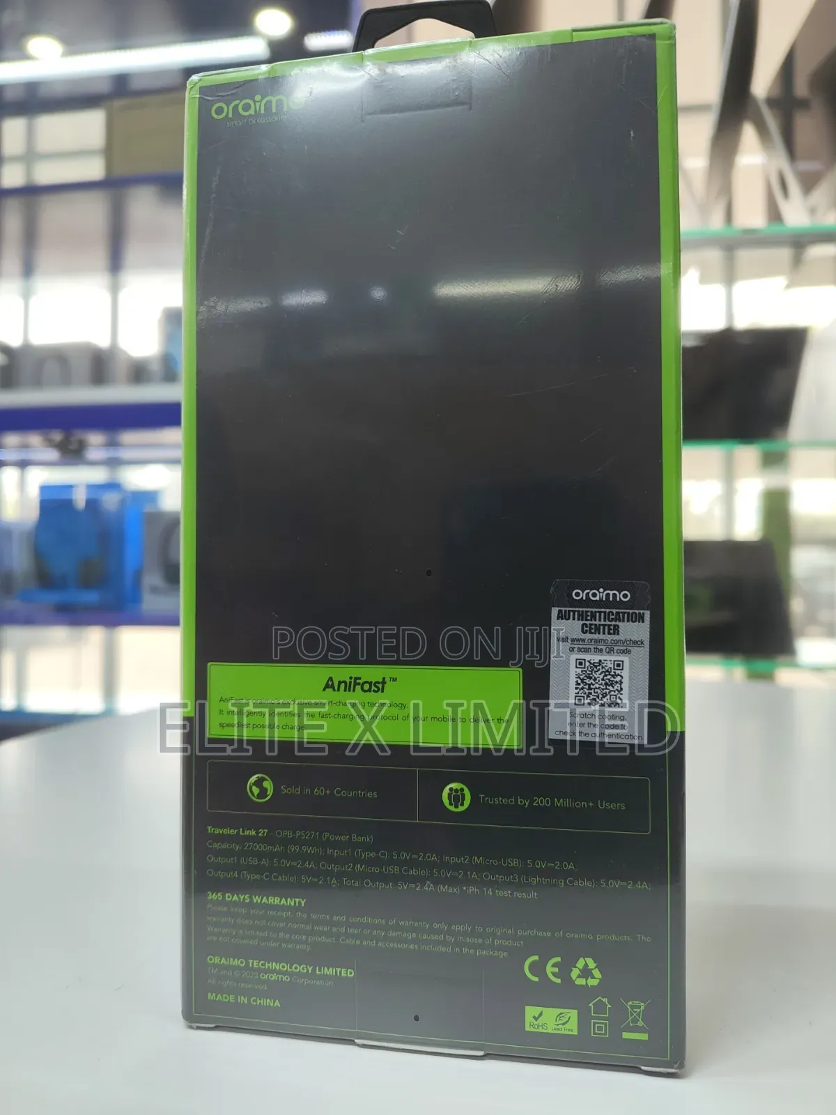 Oraimo Traveler Link 27 | Opb-P5271