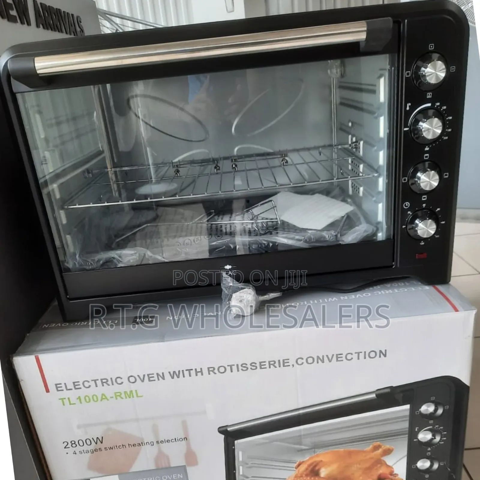 Tlac 100 L Oven With Rotisserie – Bake, Roast Grill