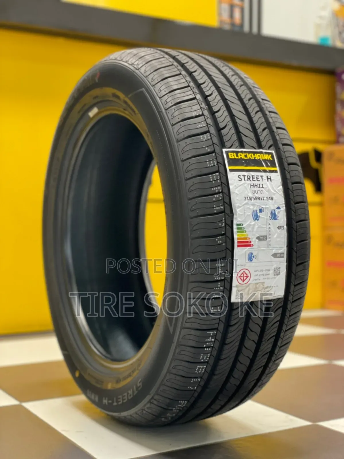 215/55r17 Blackhawk H.P