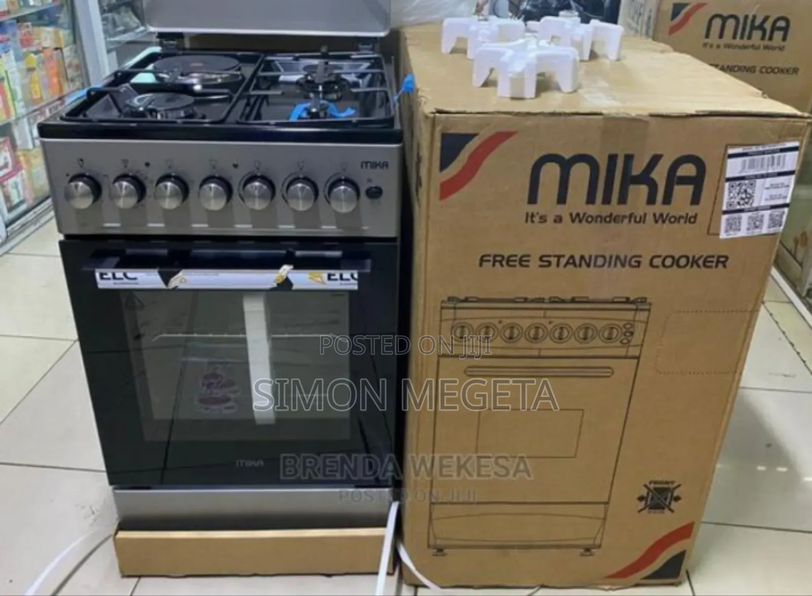 With 1year Warranty Mika 50*60 Standing Cooker