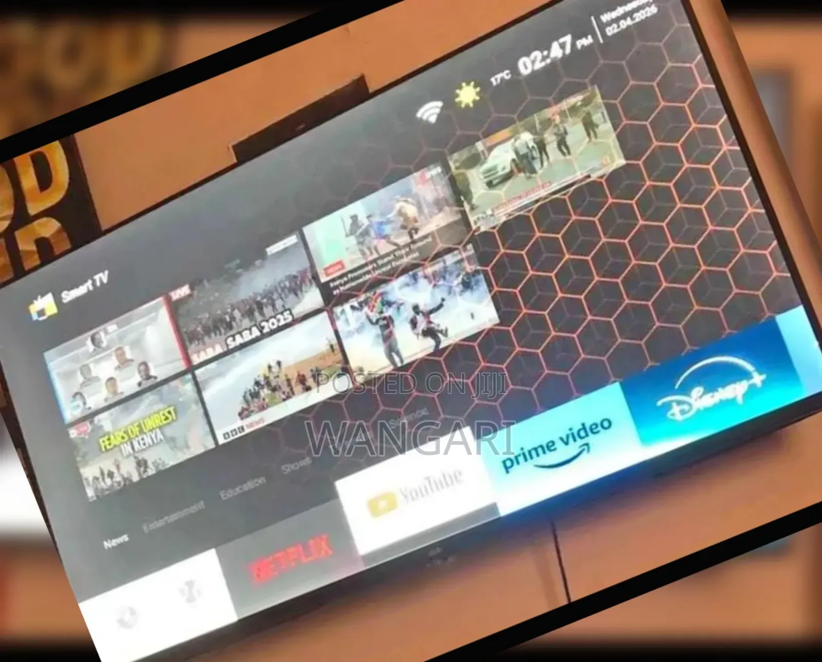 Pay on Delivery, 43inch GLD Tv