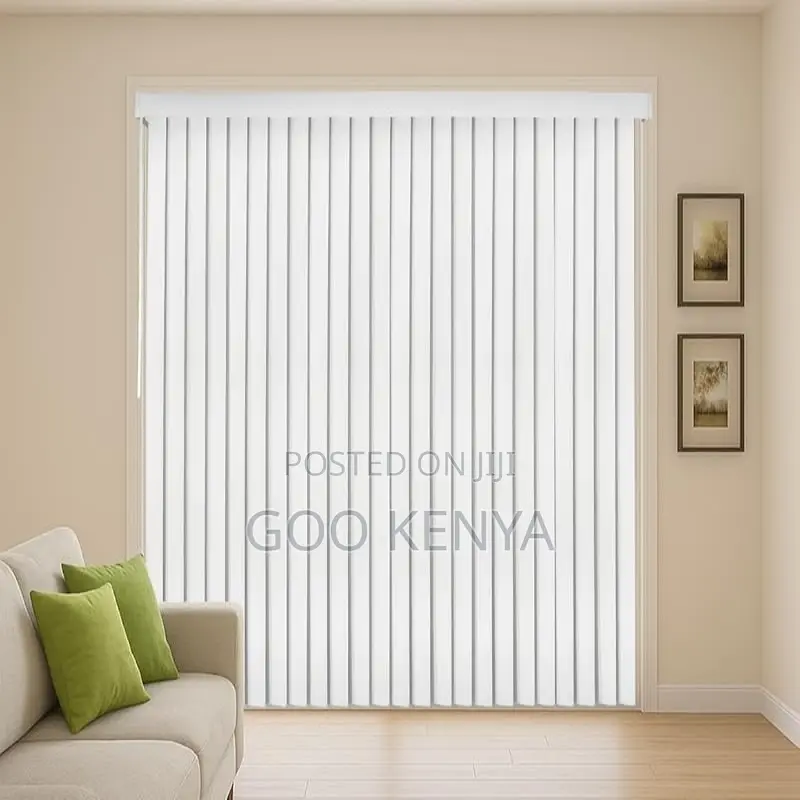 Home Curtain; Vertical Window Blinds For Indoor Light Filtering