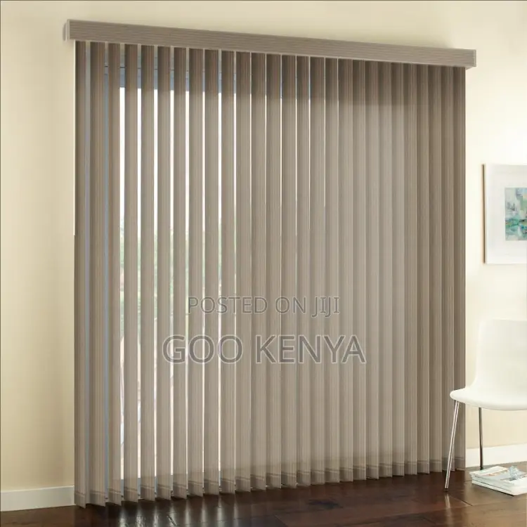 Home Curtain; Vertical Window Blinds For Indoor Light Filtering