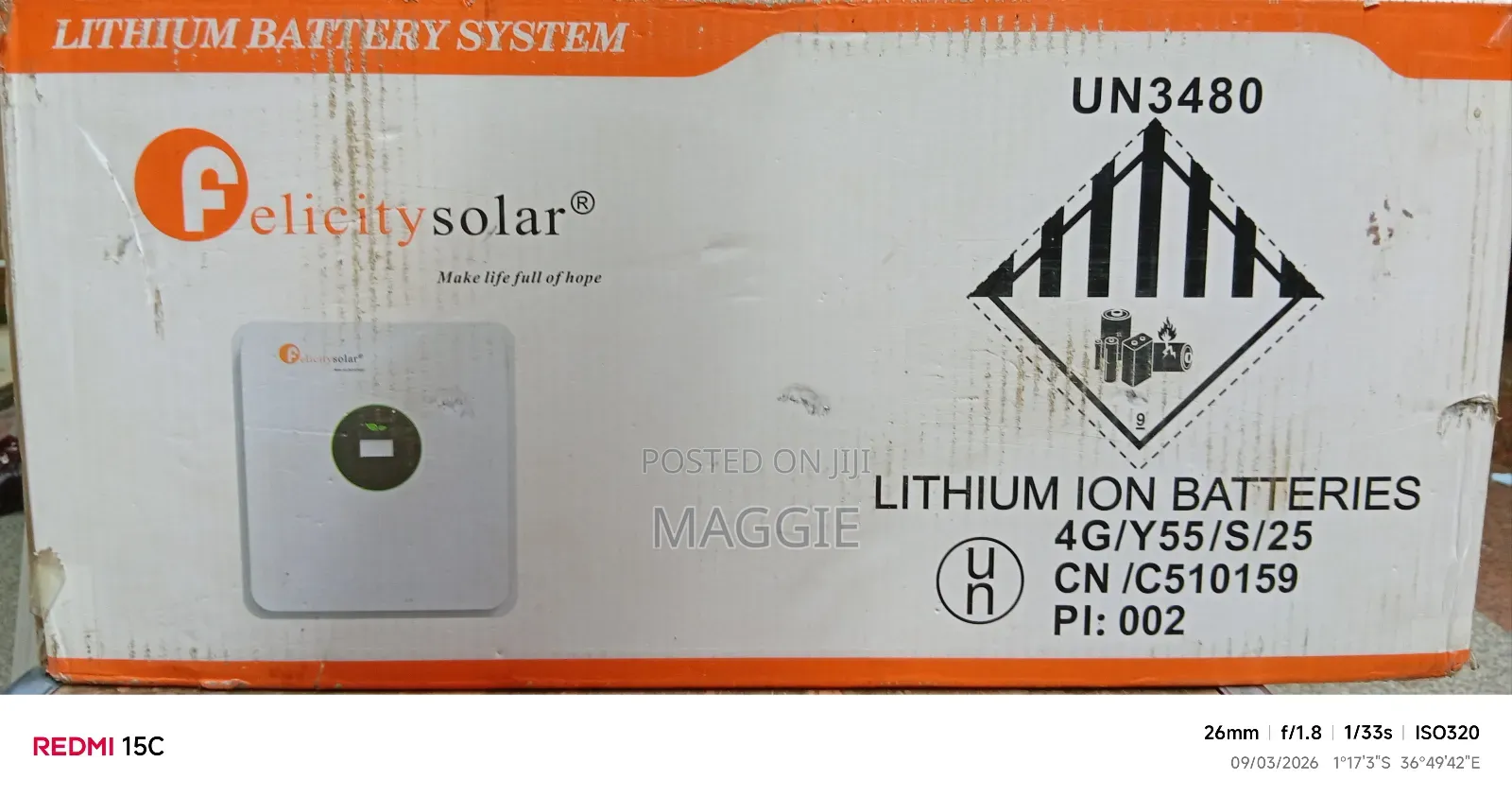 Felicity Solar Lithium Battery