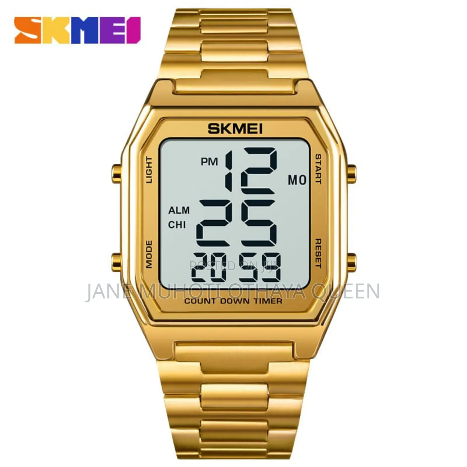 Skmei Digital Time Display Waterproof: 30meter