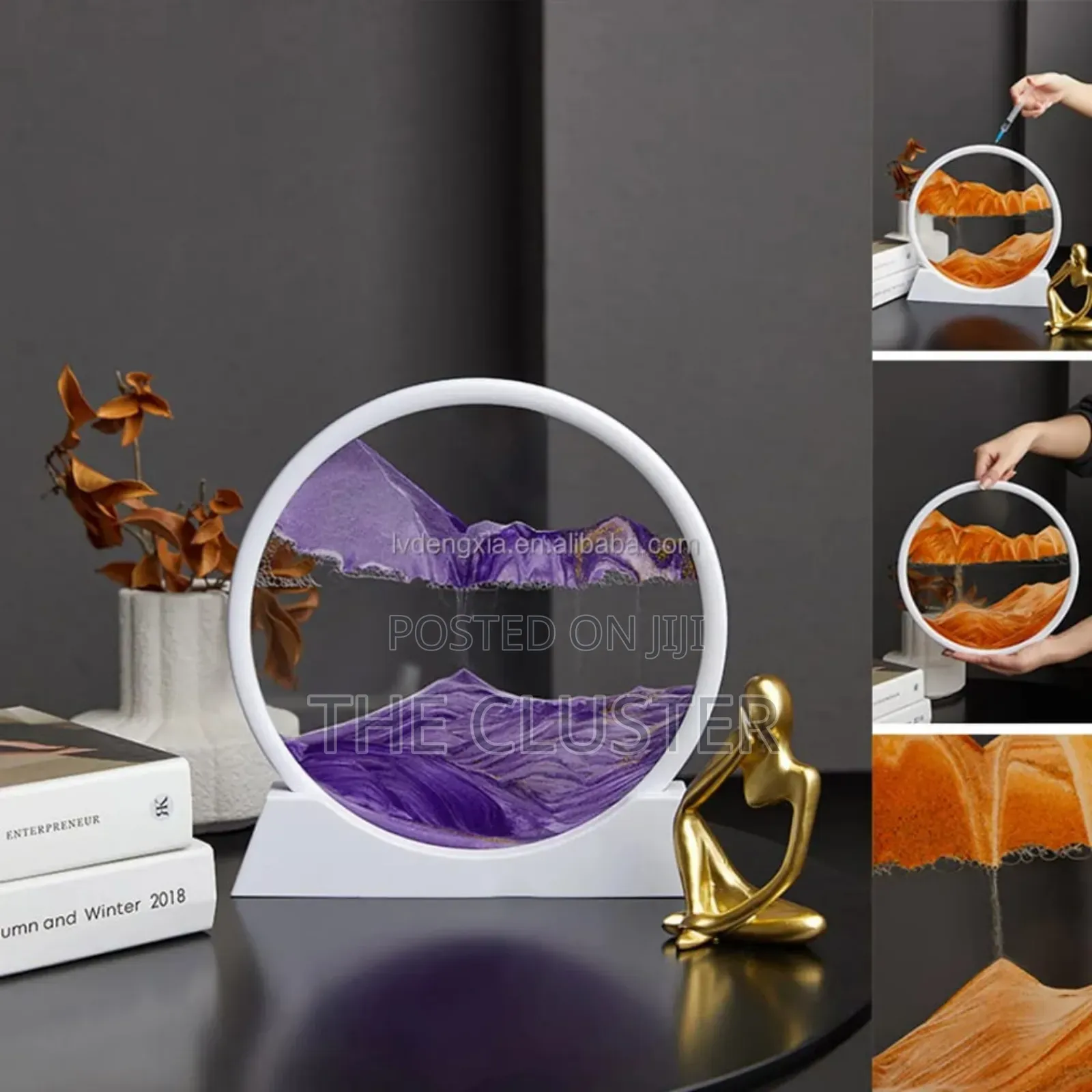 *Sand Art Moving Decor*
Size. 19.5*18cm