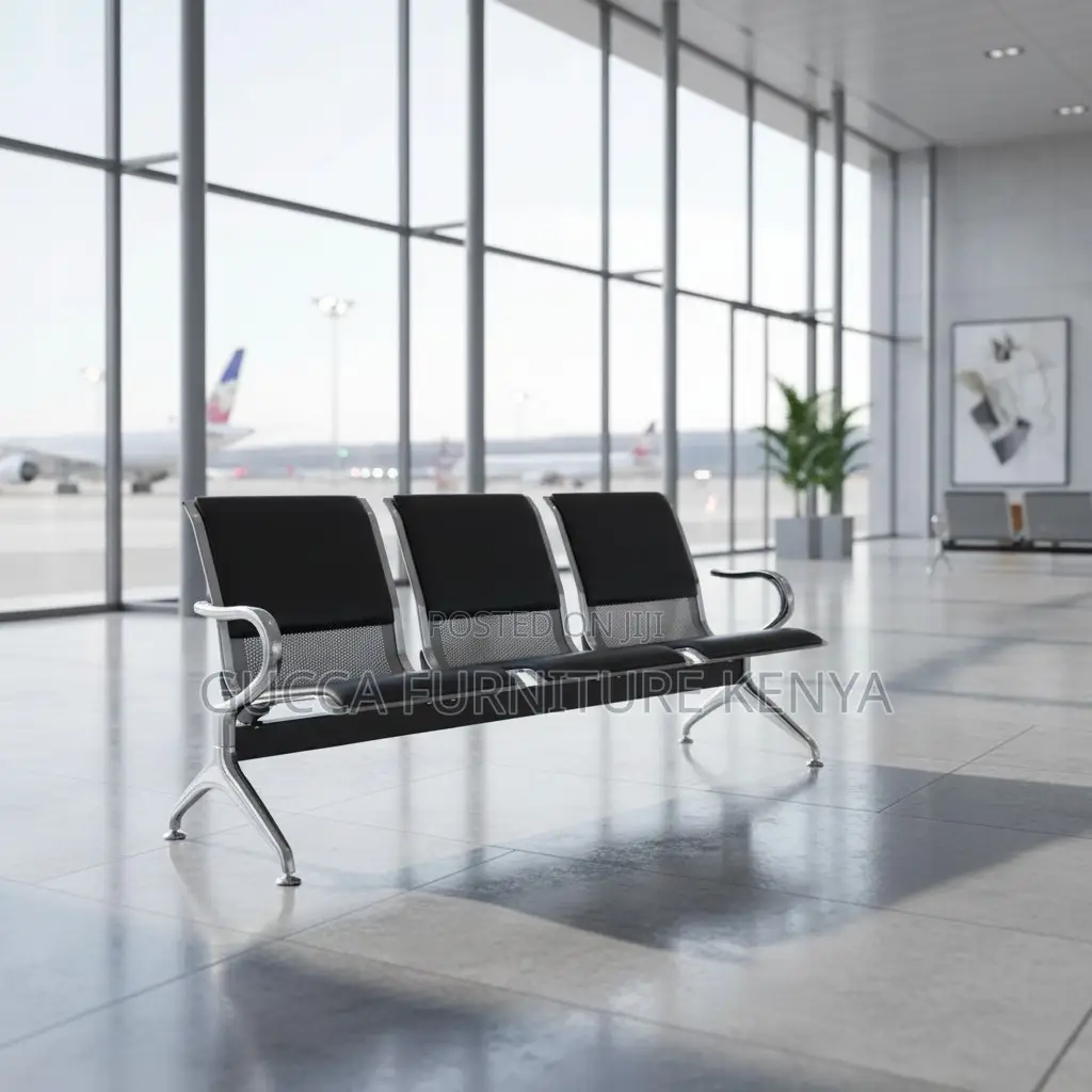3-link Semi Padded Reception Waiting Bench
