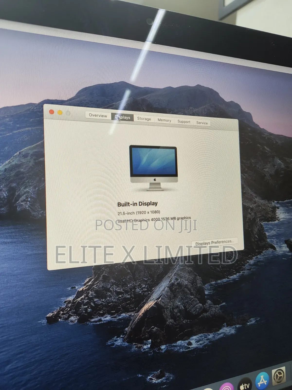 Desktop Computer Apple iMac 8GB Intel Core i3 HDD 500GB
